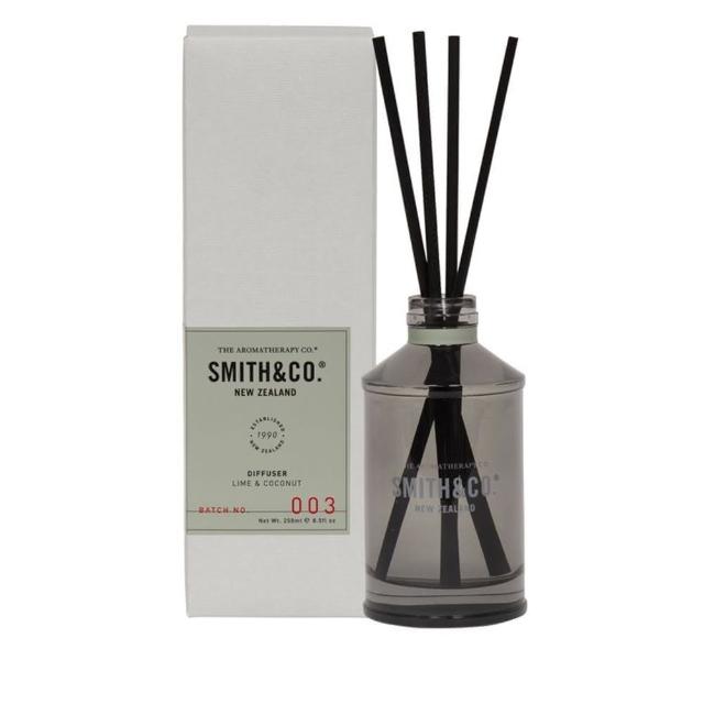【Aromatherapy Co】Smith&Co 系列 Lime & Coconut 檸檬椰子 250ML 室內擴香