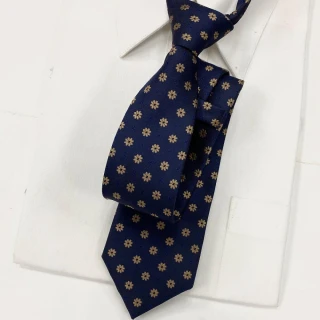 【vivi 領帶家族】拉鍊窄版7cm領帶(061822藍)