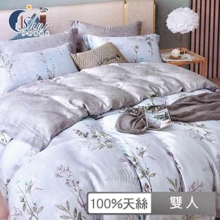 【ISHUR 伊舒爾】100%天絲四件式兩用被床包組 雙人5尺(奧地利天絲/TENCEL/多款任選/T700)