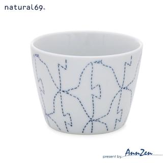 【AnnZen】《natural 69》 日本波佐見燒 日式茶杯-繡紋(日本製 日式茶杯)