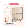 【IRIS】日系二層質感貓籠(IR-812共三色)