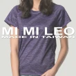 【MI MI LEO】台灣製女多功能除臭機能服-極瘦版髮絲紋-亮紫(專區01)