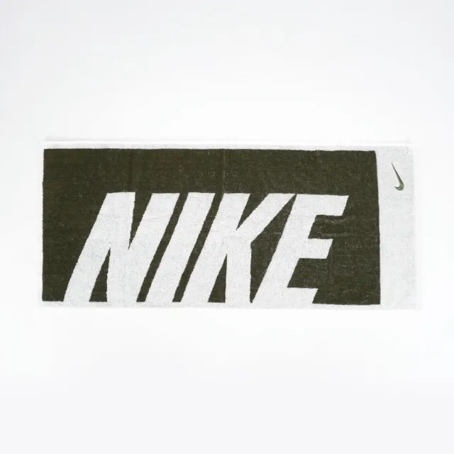【NIKE 耐吉】Nike Jacquard Towel 35x80cm    運動 毛巾 吸汗 柔軟 黑白(N1001539036MD)