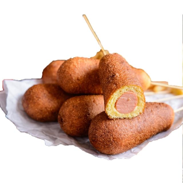 【上野物產】3包 美式裹粉炸熱狗