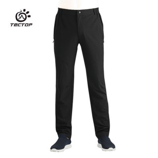 【TECTOP 探拓戶外】92765彈力快乾登山褲 黑色(高彈力、透氣快乾、適合氣溫23-33°C)
