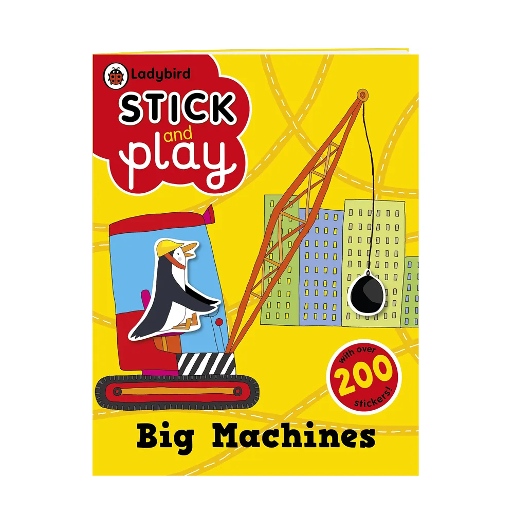 【iBezt】Big Machines(Ladybird Stick and Play)