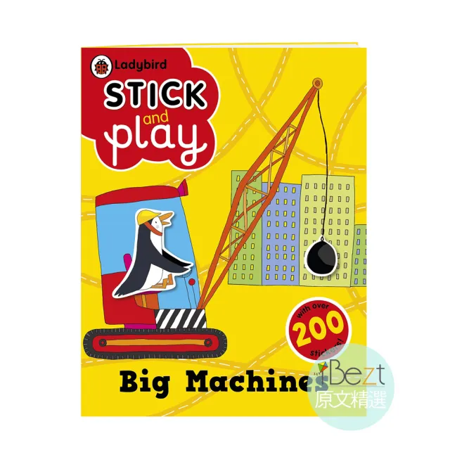 【iBezt】Big Machines(Ladybird Stick and Play)