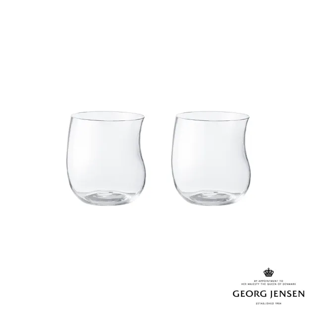 【Georg Jensen 官方旗艦店】COBRA 玻璃杯二件組 小(官方直營)