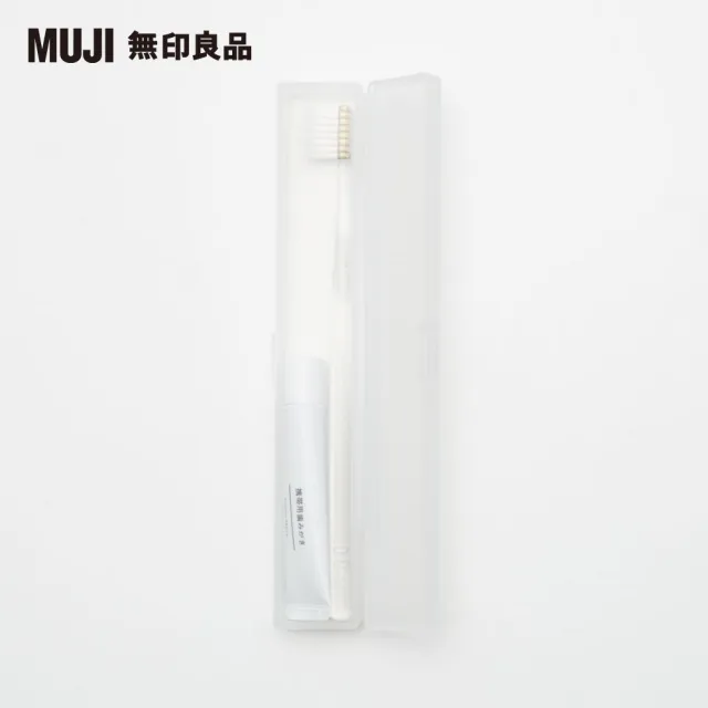 【MUJI 無印良品】聚丙烯牙刷盒/約19x3x2cm