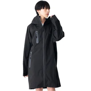 【KIU】雨衣/斗篷2用 多功能防雨外套/時尚防水風衣(144900 黑色-L)