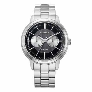 【CITIZEN 星辰】GENTS光動能不鏽鋼日期顯示39.5mm(BU4030-91E)