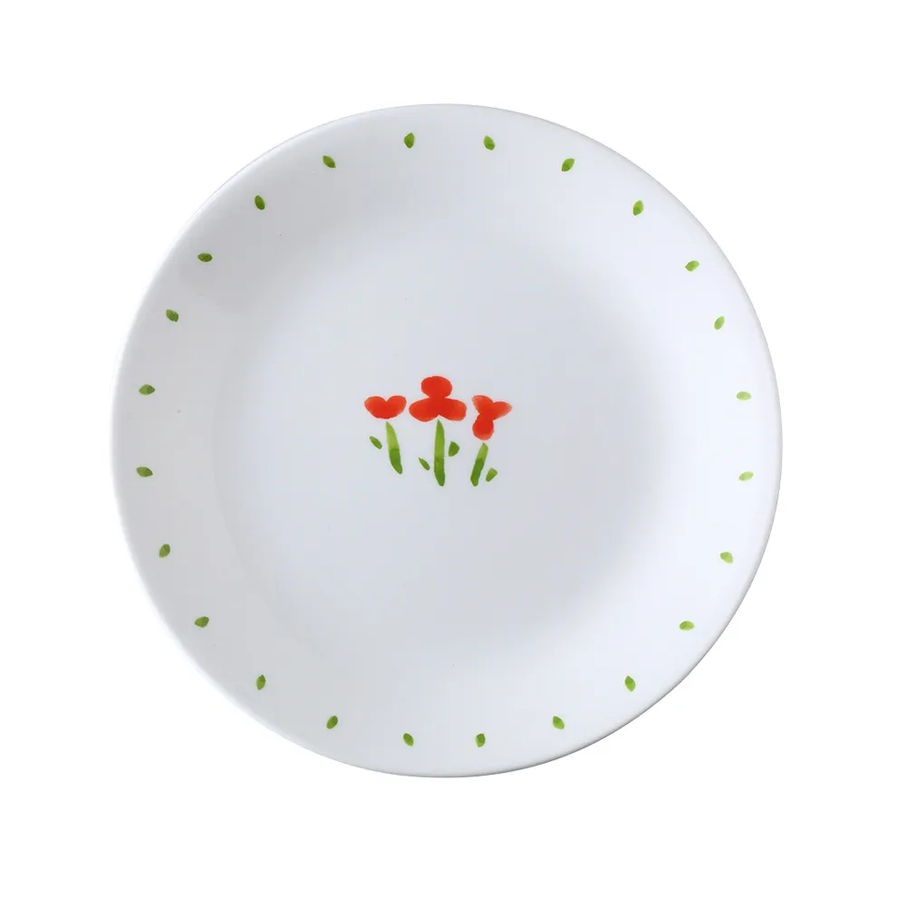 【CORELLE 康寧餐具】小紅花8吋平盤(108)