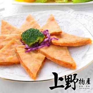 【上野物產】20片 泰式月亮蝦餅(200g土10%/片 餐廳用 餅脆蝦甜 附醬料包)