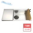 【CSK 稚松】2D不鏽鋼手工水槽-無安裝服務(CSK920)