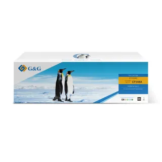 【G&G】for HP 2黑 CF248A/48A 相容碳粉匣(適用 HP LaserJet Pro M15w / M28w)