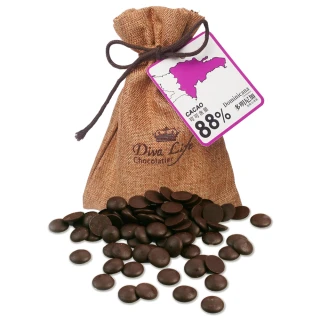 【Diva Life】多明尼加單一產區88% 鈕扣型黑巧克力1袋