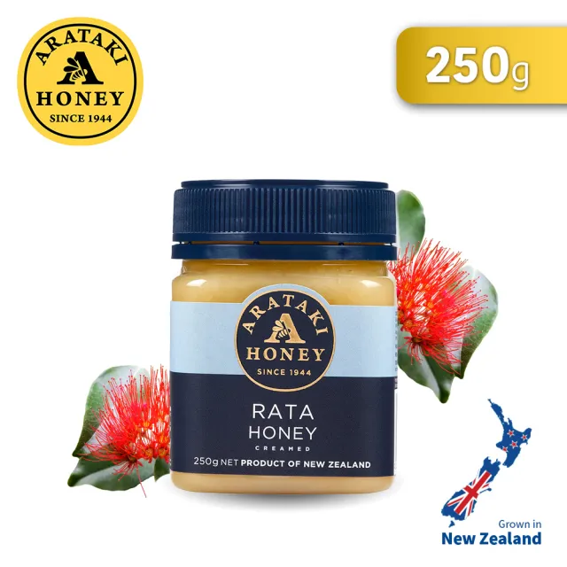 【Arataki】紐西蘭瑞塔蜂蜜-250g(Rata)
