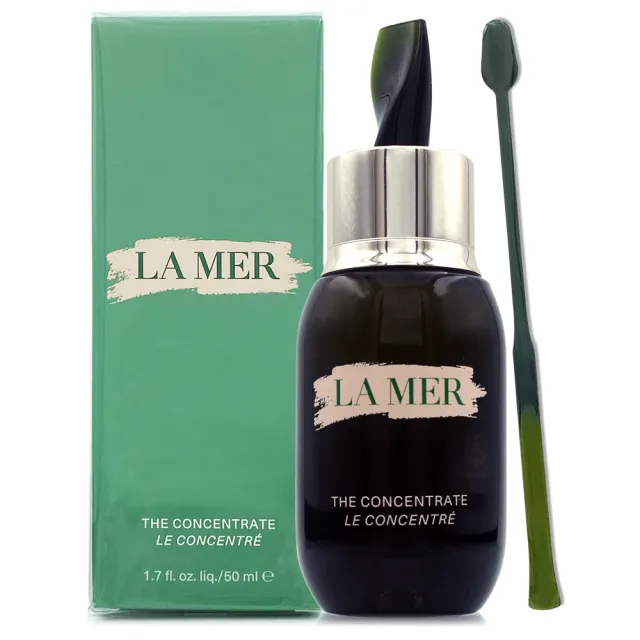 【LA MER 海洋拉娜】濃萃雙重修復精華50ml-附挖棒 - 贈手提袋(專櫃公司貨)