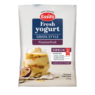 【EasiYo】紐西蘭優格粉-希臘式百香果口味230gx1入