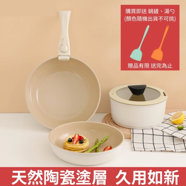 NEOFLAM 陶瓷塗層平底鍋(多款尺寸任選/韓國製)品牌優