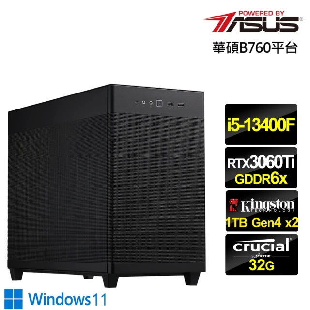 華碩平台 i5十核GeForce RTX 3060Ti Wi
