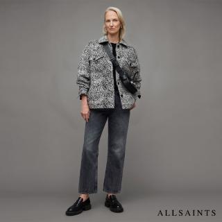 【ALLSAINTS】LUELLA 豹紋外套Black/White WO056Z(舒適版型)