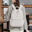 【MAISY】簡約時尚中性雙肩旅行電腦包(現+預  黑色／白色／灰色／卡其色)
