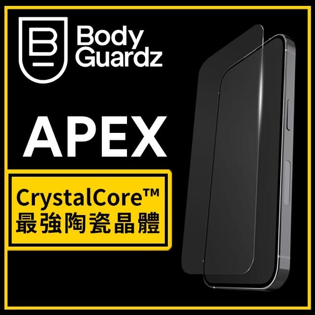 【BodyGuardz】iPhone 15 Plus / 15 Pro Max  Apex 巔峰-最強陶瓷晶體抗反射螢幕保護貼