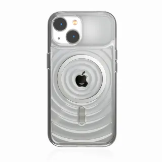 【STM】Reawaken Ripple for iPhone 15 典雅波浪 MagSafe軍規防摔殼(透明)