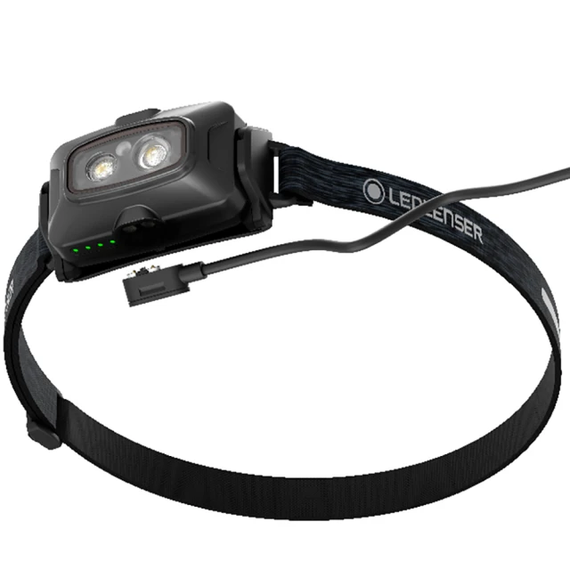 【LED LENSER】HF4R Signature 600流明充電式頭燈 含RGB三色戰術小燈(502795)