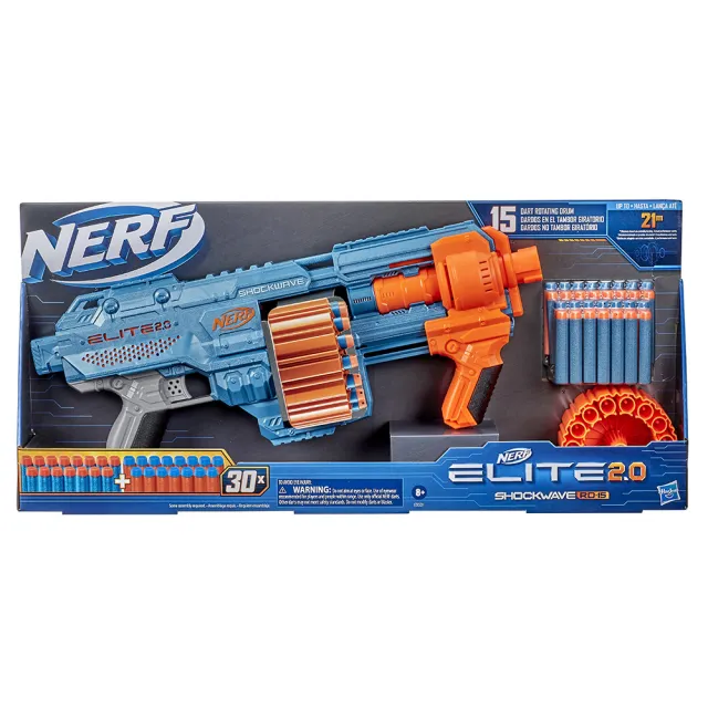 【NERF 樂活打擊】菁英系列 爆震波RD15 E9531