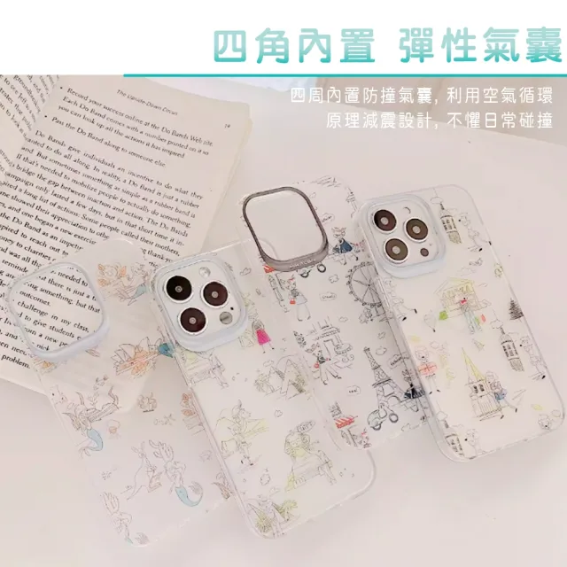 【JPB 日本橋】iPhone15  6.1吋旅人生活 強化手機防摔殼(iPhone15  6.1吋)