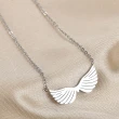 【VIA】白鋼項鍊 翅膀項鍊/可愛天使翅膀造型白鋼項鍊(2色任選)
