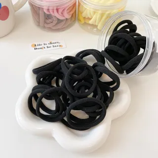 【小飾集】高彈力髮繩 漸層髮繩/無接縫不傷髮高彈力漸層色系髮繩 髮圈 50入(6款任選)