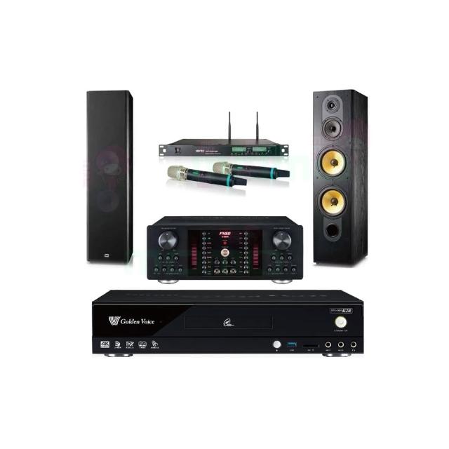 【金嗓】CPX-900 K2R+FNSD A-480N+ACT-8299PRO++SD-803N(4TB點歌機+擴大機+無線麥克風+喇叭)