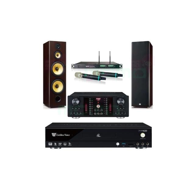 【金嗓】CPX-900 K2R+FNSD A-480N+ACT-8299PRO++SD-903N(4TB點歌機+擴大機+無線麥克風+喇叭)