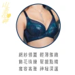 【Swear 思薇爾】山茶花神系列C-G罩背心型蕾絲刺繡包覆女內衣(星燦藍)