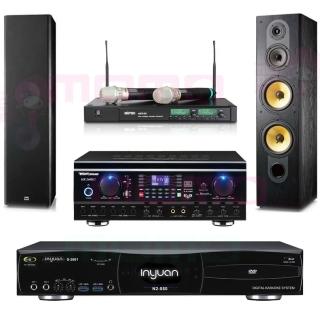 【音圓】S-2001 N2-550+TDF HK-260RU+ACT-35B+SD-803N(點歌機4TB+擴大機+無線麥克風+喇叭)