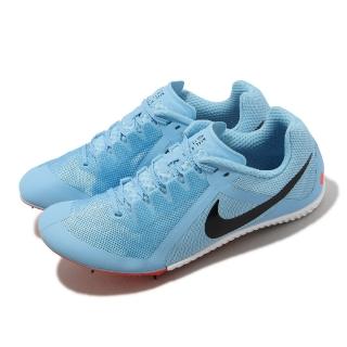 【NIKE 耐吉】田徑釘鞋 Zoom Rival Multi 男鞋 藍 黑 可換釘 訓練 短距離 跨欄 跳遠(DC8749-400)