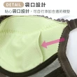 【尚芭蒂】成套 MIT台灣製D-E罩/透氣輕巧薄杯軟鋼圈機能內衣/集中包覆調整型(綠色)