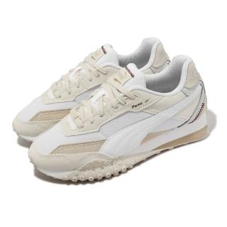 【PUMA】休閒鞋 Blktop Rider Soft Wns 米白 白 女鞋 復古 皮革(393118-02)