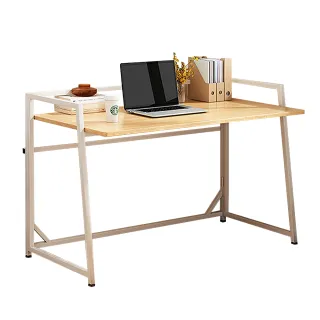 【生活藏室】梯形鐵架折疊工作桌105cm寬(折疊桌 書桌 工作桌  電腦桌 辦公桌 折疊電腦桌  折疊書桌)