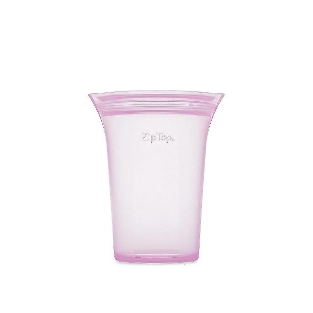 【ZipTop】美國白金矽膠袋-杯型袋L-丁香紫(24oz/710ml)