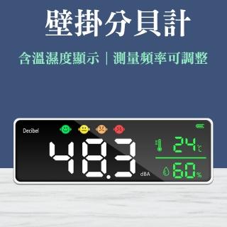 【BRANDY】溫濕度顯示 噪音管制 環境噪音 分貝儀 住宅噪音管制 3-SLMP01(聲音大小 音量檢測 噪聲檢測)