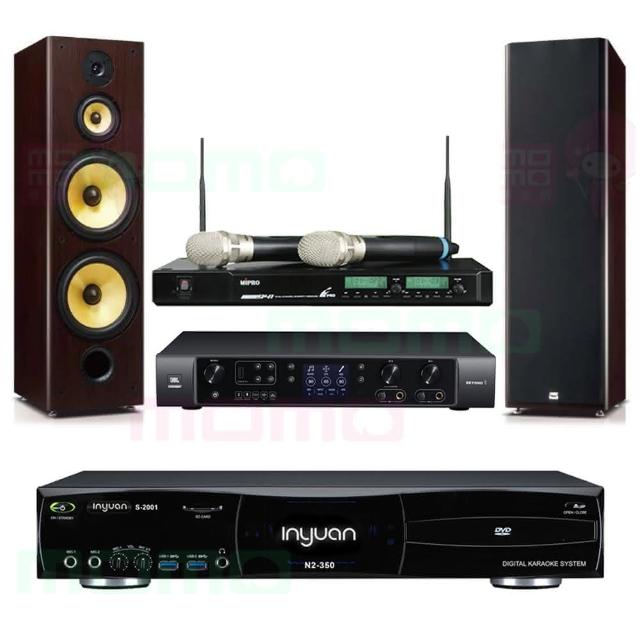【音圓】N2-350+JBL BEYOND 1+ACT-941+SD-903N(4TB伴唱機+多功能擴大機+無線麥克風+劇院歌唱卡拉OK喇叭)