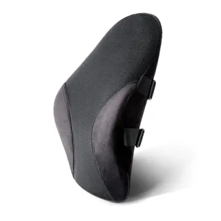 【米夢家居】六合一加高支撐護腰背1入-三D涼感鏤空記憶腰墊(透氣薯片灌模款)