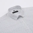 【ROBERTA 諾貝達】進口素材 台灣製 純棉休閒方格水洗長袖襯衫(藍白)