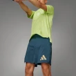 【adidas 愛迪達】Hiit Entry Sho 男 短褲 亞洲版 運動 訓練 健身 中腰 吸濕排汗 藍綠(IM1132)
