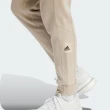 【adidas 愛迪達】長褲 男款 運動褲 亞規 M LNG PT FL 奶茶 IB6160