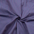 【ROBERTA 諾貝達】台灣製 奧地利素材 修身版 柔軟透氣純棉長袖襯衫(紫)